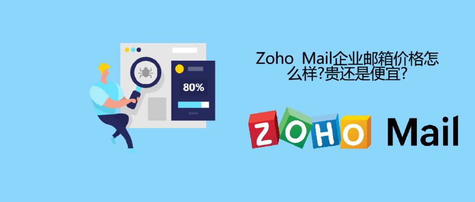 Zoho Mail企业邮箱价格怎么样?贵还是便宜?
